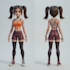 make rig vtuber model, live2d character design