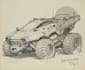design sci fi vehicle and character