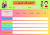create kids reward chart for kids