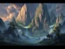 draw environment concept art, fantasy worlds
