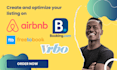 create optimize property listing on airbnb bookingcom vrbo