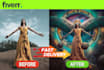 professionally edit, retouch, and manipulate your photos for stunning results
