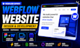 make custom webflow website from figma to  webflow