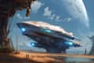 design a sci fi spaceship design