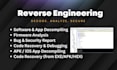 do malware analysis, reverse engineering of android app and windows software