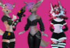 create custom vrchat furry avatar nsfw 3d model and vtuber design