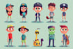 draw cute, simple and funny cartoon