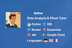 teach data analysis and cloud tools python, sql, docker, databricks, dbt