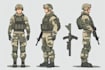 create military tactical character