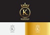 design dark luxury crown logo with my creative thinking