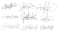 create a unique signature or a personal autograph