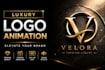 create a real estate logo animation