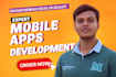 build mobile app development ios app android app creation flutter app dev