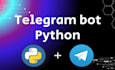 develop a custom telegram bot with python for your needs
