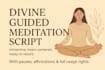 craft custom guided meditation scripts full of love and presence