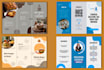 design professional bifold, trifold brochure