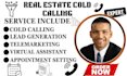 do real estate cold calling lead generation and appointment setting