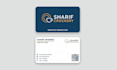 do professional modern business card design 12 hours