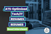 write ats optimized tech resumes that land interviews