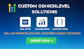 develop custom gohighlevel app, API integration and automation funnel