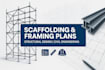 design scaffolding, framing plans with structural analysis