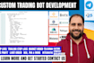 build custom crypto trading bots and applications, algo trading binance, bybit