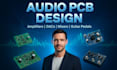 design customized audio pcb for amplifiers, dacs, mixers, audio schematic