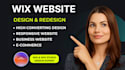 build wix website design website redesign wix studio website responsive design