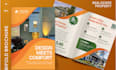 design real estate brochure, redesign cooperate catalog, edit business proposal