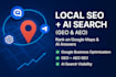 optimize local business SEO with GEO, aeo, google gemini, ai search and links
