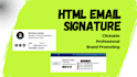 code clickable brand promoting HTML email signature