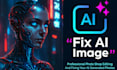 do image editing  and mockup by using ai