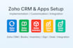 implement zoho CRM books sign inventory with integrations