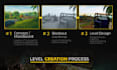create environment and level design in unreal engine