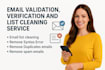 clean and verify your bulk email list