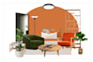 create a clear and professional architectural mood board