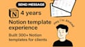 do notion template setup and notion template creation expert