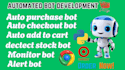 do ps5 checkout bot, airpods bot, amazon bot, pokemon center bot, whatnot bot