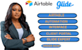 do airtable database as an expert, chatgbt airtable ai glide expert