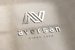 design a brushed steel logo for your presentations