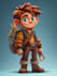 do 2d game character design and animation