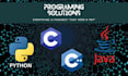 do linux c,cpp,c sharp,python,java, and ubuntu programming projects and t