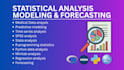 do statistical analysis, modeling, predictive and time series in r, spss, stata
