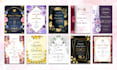 design the perfect invitation and save the date card