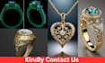 create 3d jewelry design, cad and rendering for custom ring, earring, bracelet