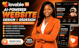 do lovable website ai lovable website prompt lovable website desigh loveable app