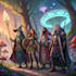 draw your dnd group party illustration