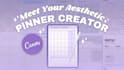 design aesthetic printable planners
