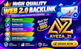 make high authority web 2 0 backlinks for your website