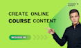 create and structure engaging online course content for coaches and creators
